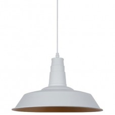 Φωτιστικό Κρεμαστό Μονόφωτο Φ36cm E27 230V Λευκό 955MATT1/WH